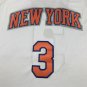 Knicks 3 White  Jersey