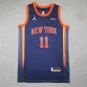 Knicks 11 Announced Edition Deep Blue  Jersey