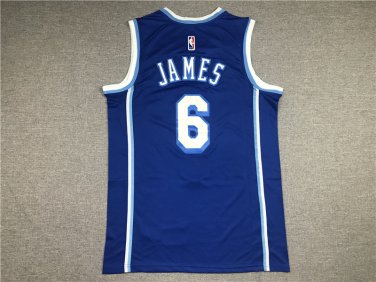 Lakers 6 Latin Edition Blue  Jersey
