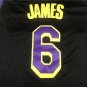 Lakers 6 Reward Edition Black  Jersey