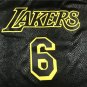 Lakers 6 Serpentine Black  Jersey