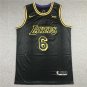 Lakers 6 Serpentine Black  Jersey