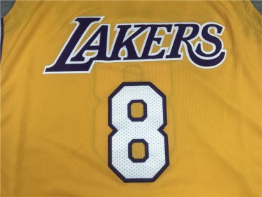Lakers 8 Finals Edition Yellow  Jersey