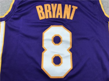 Lakers 8 Retired Edition Purple  Jersey