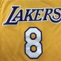 Lakers 8 Retired Edition Yellow  Jersey