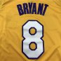Lakers 8 Retired Edition Yellow  Jersey