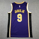 Lakers 9-round neck purple  Jersey