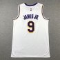 Lakers 9-round neck white  Jersey