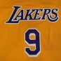 Lakers 9-round neck yellow  Jersey