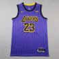 Lakers 23 City Edition Purple  Jersey
