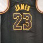 Lakers 23 Mamba Big Snake Black  Jersey
