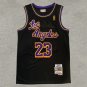 Lakers 23 Retro Black  Jersey