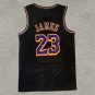 Lakers 23 Retro Black  Jersey