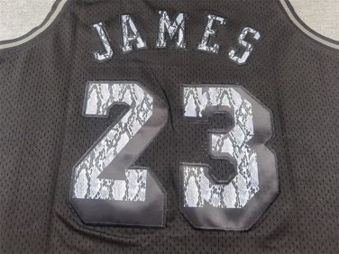 Lakers 23 Retro Serpentine Pattern  Jersey