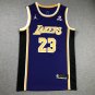 Lakers 23 round neck purple  Jersey