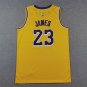 Lakers 23 round neck yellow  Jersey