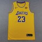 Lakers 23 round neck yellow  Jersey