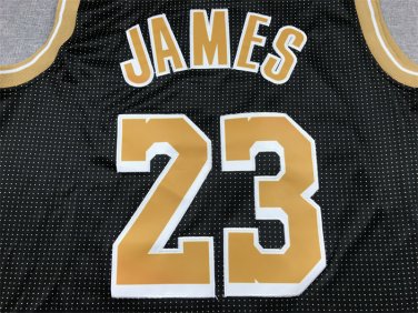 Lakers 23 Selected Edition Black  Jersey