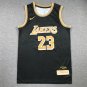 Lakers 23 Selected Edition Black  Jersey