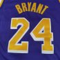 Lakers 24 Commemorative Edition Purple  Jersey