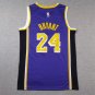 Lakers 24 Commemorative Edition Purple  Jersey