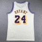 Lakers 24 Cream White  Jersey