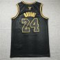 Lakers 24 Mamba Black Gold  Jersey