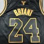 Lakers 24 Mamba Black Gold  Jersey