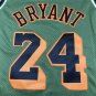 Lakers 24 Retro Army Green  Jersey