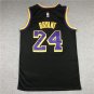Lakers 24 Reward Edition Black  Jersey