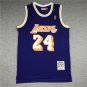 Lakers 24 round neck purple  Jersey