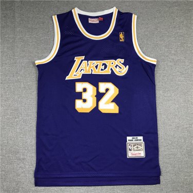 Lakers 32 Retro Purple  Jersey