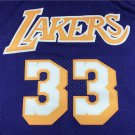 Lakers 33 Retro Purple  Jersey
