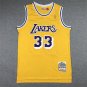 Lakers 33 Retro Yellow  Jersey