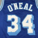 Lakers 34 Retro LOS Blue  Jersey