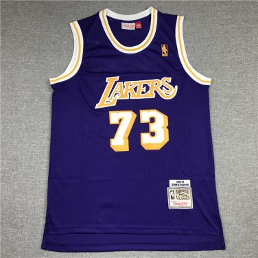 Lakers 73 Retro Purple  Jersey