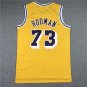 Lakers 73 Retro Yellow  Jersey