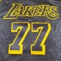 Lakers 77 Serpentine Black  Jersey
