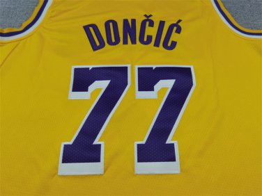 Lakers 77 Yellow  Jersey