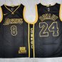 Lakers Top 8, Rear 24 Retired Edition Black  Jersey