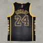 Lakers Top 8, Rear 24 Retired Edition Black  Jersey