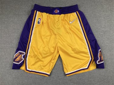 Lakers Yellow Pants  Jersey