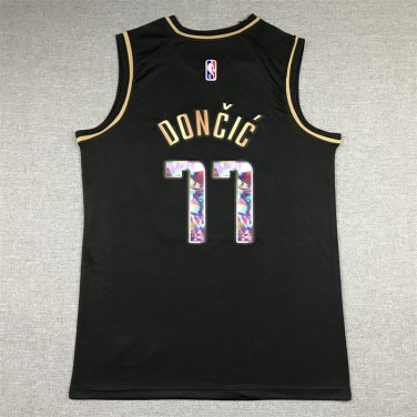 Little Cow 77 Diamond Edition Black Gold  Jersey