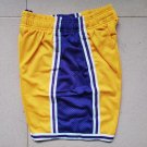 MN Lakers Retro Yellow Pants  Jersey