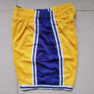 MN Lakers Retro Yellow Pants  Jersey