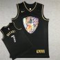 Nets 7 Diamond Edition Black Gold  Jersey