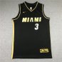 New Heat 3 Black Gold  Jersey