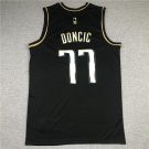 New Little Cow 77 Black Gold  Jersey