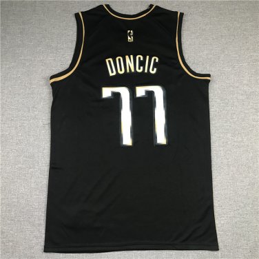 New Little Cow 77 Black Gold  Jersey
