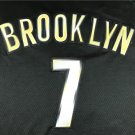 New Nets 7 Black Gold  Jersey
